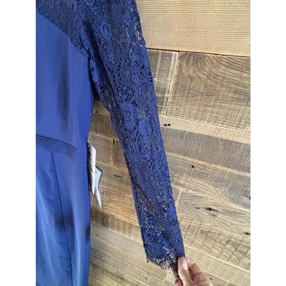 Macy’s 8618036 Navy/Blue Dress NWT Size 12 - Picture 2 of 4
